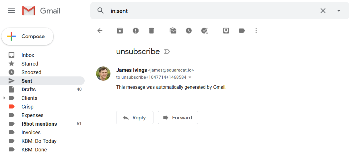 how to unsubscribe from emails on gmail app
